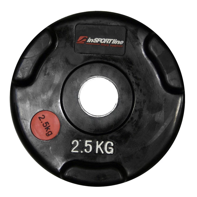 inSPORTline Ergo Rubber Coated Weight Plate 2.5kg
