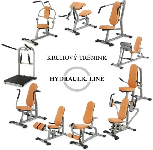 Full Hydraulicline Set for Circuit Workout - Orange