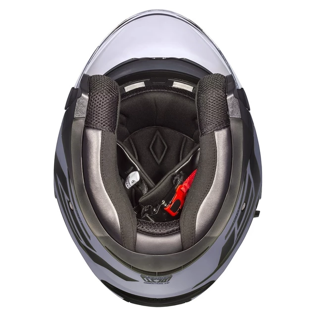 Motorcycle Helmet Cassida Jet Tech Corso - Black Matt/Fluo Yellow