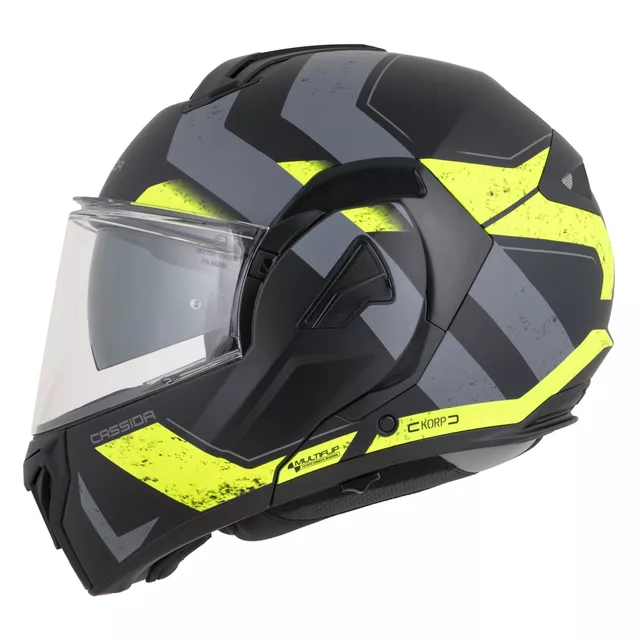 Flip-Up Motorcycle Helmet Cassida MultiFlip Korp P/J