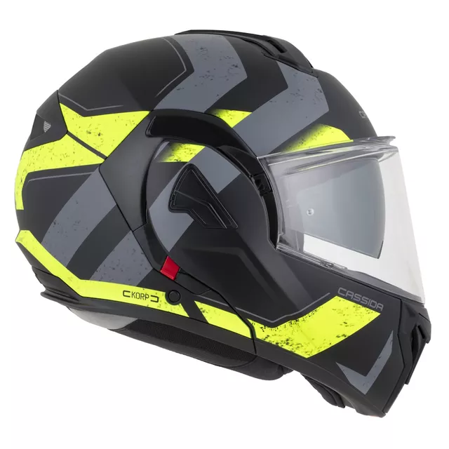 Flip-Up Motorcycle Helmet Cassida MultiFlip Korp P/J