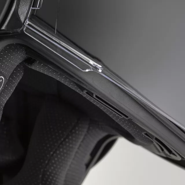 Flip-Up Motorcycle Helmet Cassida MultiFlip Solid BlackOut P/J - černá matná/černá