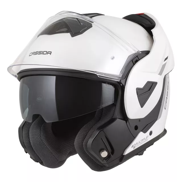 Flip-Up Motorcycle Helmet Cassida MultiFlip Solid P/J