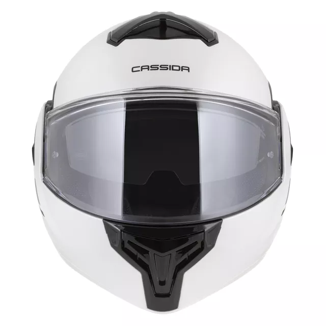 Flip-Up Motorcycle Helmet Cassida MultiFlip Solid P/J