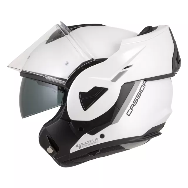 Flip-Up Motorcycle Helmet Cassida MultiFlip Solid P/J
