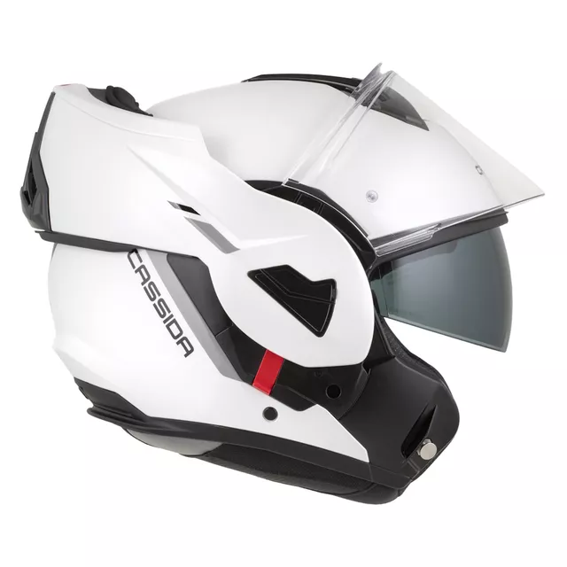 Flip-Up Motorcycle Helmet Cassida MultiFlip Solid P/J