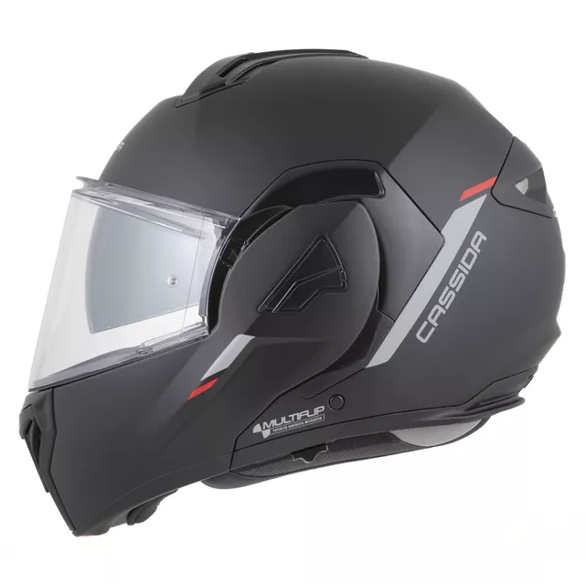Flip-Up Motorcycle Helmet Cassida MultiFlip Solid P/J