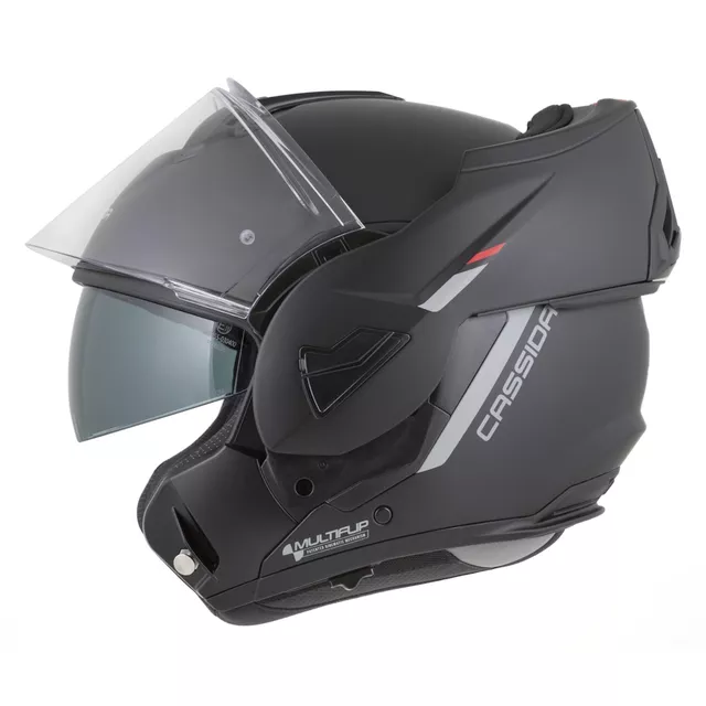 Flip-Up Motorcycle Helmet Cassida MultiFlip Solid P/J