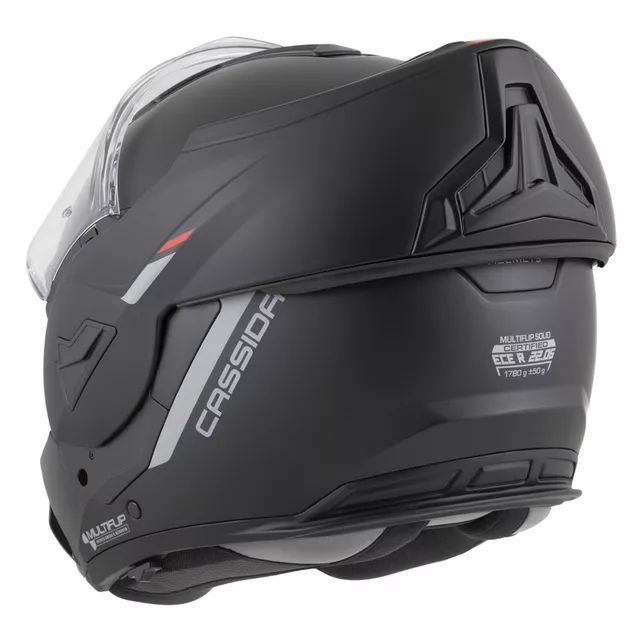 Flip-Up Motorcycle Helmet Cassida MultiFlip Solid P/J