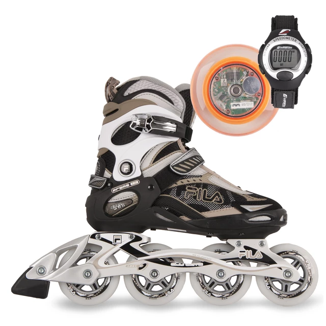 Ladies Fila Primo LX-W inline skates + speedmeter