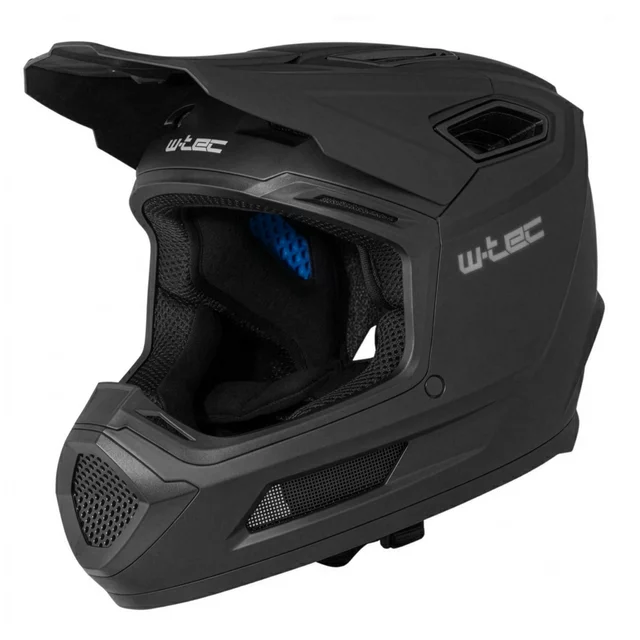 Downhill Helmet W‑TEC Salonna • ERT® System - Black-Khaki - Black Matt