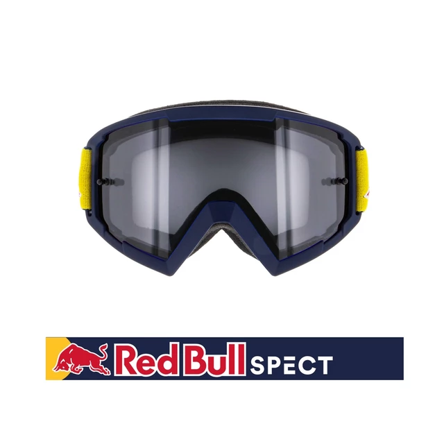 Motocross Goggles Red Bull Spect Whip, Blue, Clear Lens