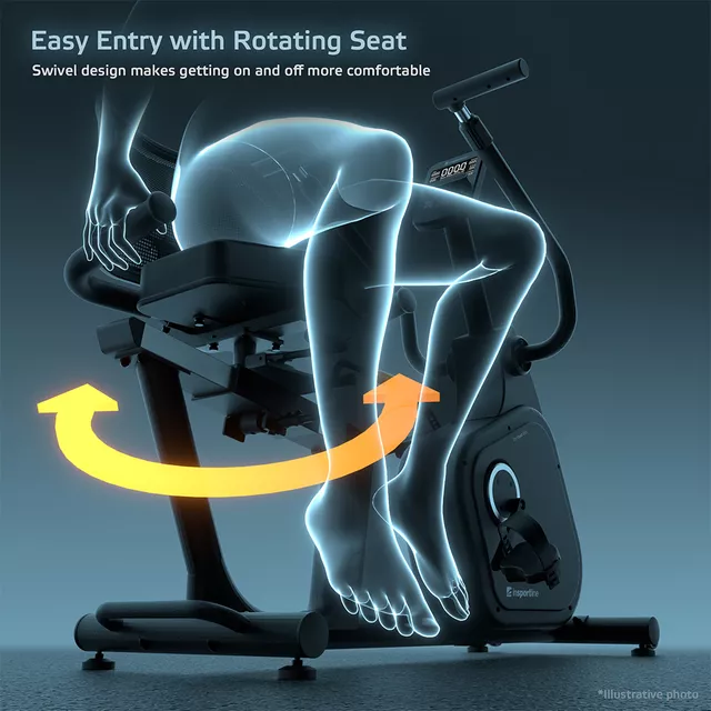 Recumbent Bike inSPORTline ZenSeat 100