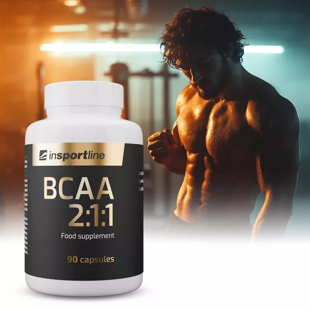 Amin Acids inSPORTline BCAA 2:1:1 – 90 Capsules