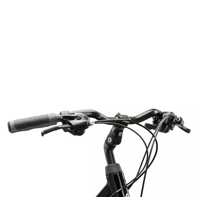 Women’s Trekking Bike Kross Trans 1.0 28” SR Gen 007 - černá / šedá / stříbrná / lesk