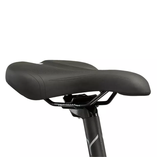 Women’s Trekking Bike Kross Trans 1.0 28” SR Gen 007 - černá / šedá / stříbrná / lesk