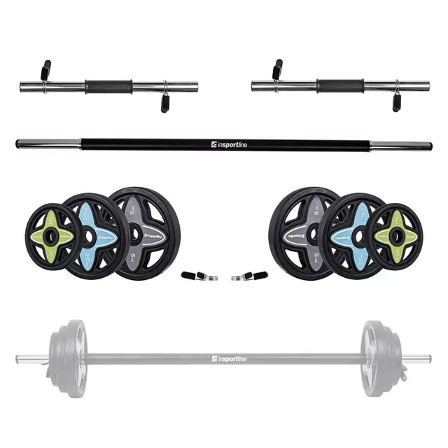 Barbell Set inSPORTline Pumpstar Plus 2 – 20 kg