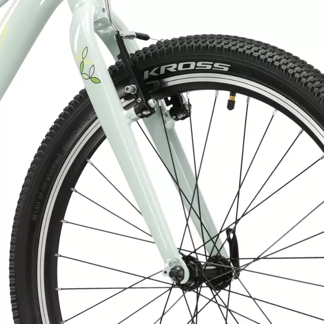 Junior Bike Kross LEA JR 1.0 24” Gen 006 - mátová / zelená / lesk
