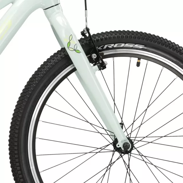 Junior Bike Kross LEA JR 1.0 24” Gen 006 - mátová / zelená / lesk
