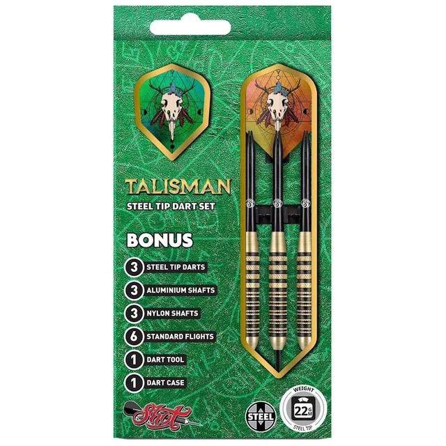 Darts Shot Value Range Talisman Brass Steel