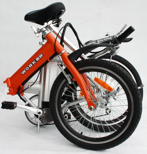 WORKER Benji Folding Electric Bike 2012 - Red