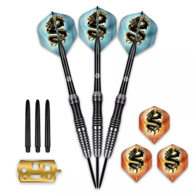 Darts Shot Value Range Scimitar Stainless Brass Steel – 3-Pack