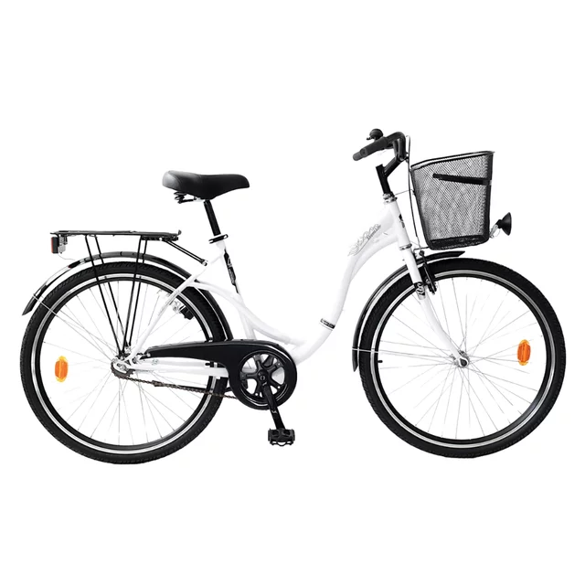 Urban Bike Reactor Swan 26” Coaster – 2025 - White - White