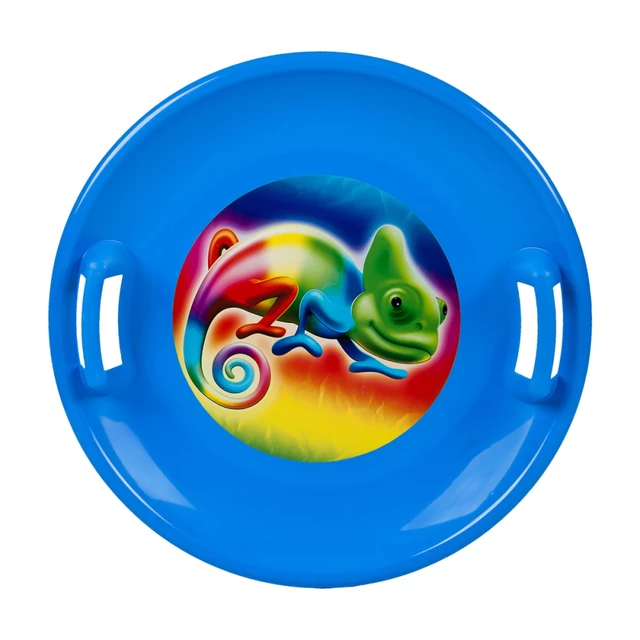 Snow Saucer STT - Blue Emoji Boy - Blue Chameleon