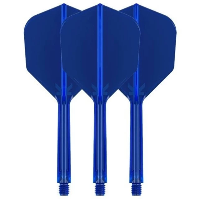 Dart Flights Target K-Flex No.6 Medium – 3-Pack - Blue - Blue