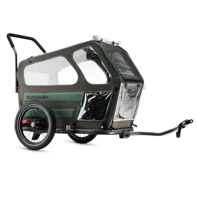 Dog Bicycle Trailer TaXXi L Dark Gray/Dark Green