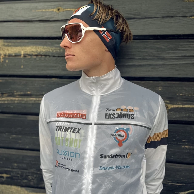 Sports Sunglasses Tripoint Reschen - Matt Black Smoke /w Blue Multi Cat.3