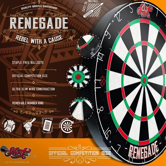 Dartboard Shot Renegade