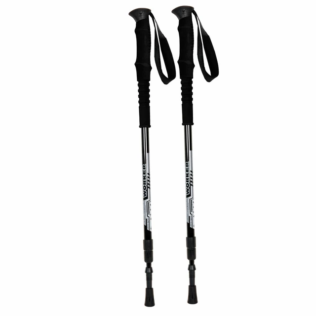 WORKER CARBON Trekking Poles - Grey