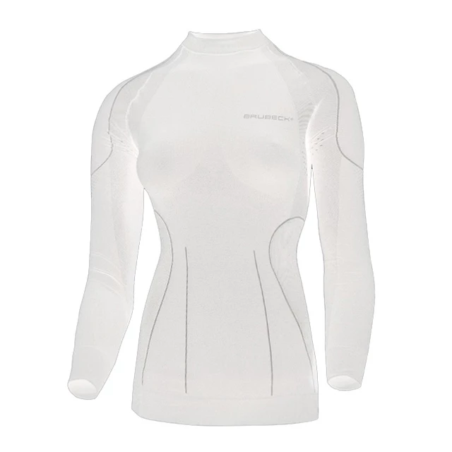 Women's functional T-shirt Brubeck THERMO short-sleeve - White