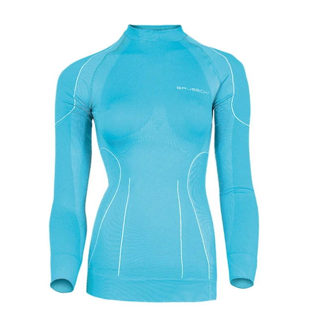 Women's functional T-shirt Brubeck THERMO short-sleeve - Blue