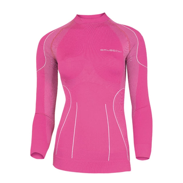 Women's functional T-shirt Brubeck THERMO short-sleeve - Pink