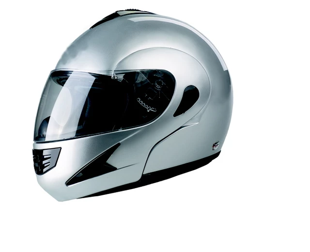 WORKER V200 Motorcycle Helmet - Titanium Grey