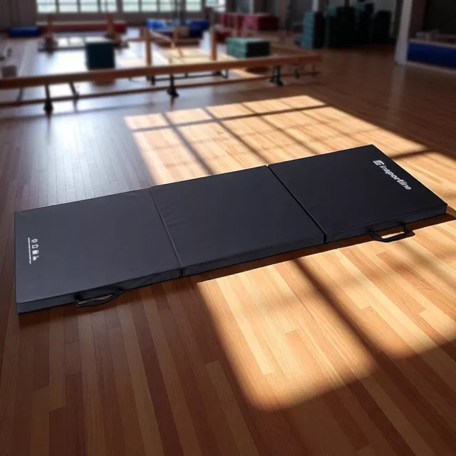 Folding Gymnastics Mat inSPORTline Trifold 180 x 60 x 5 cm