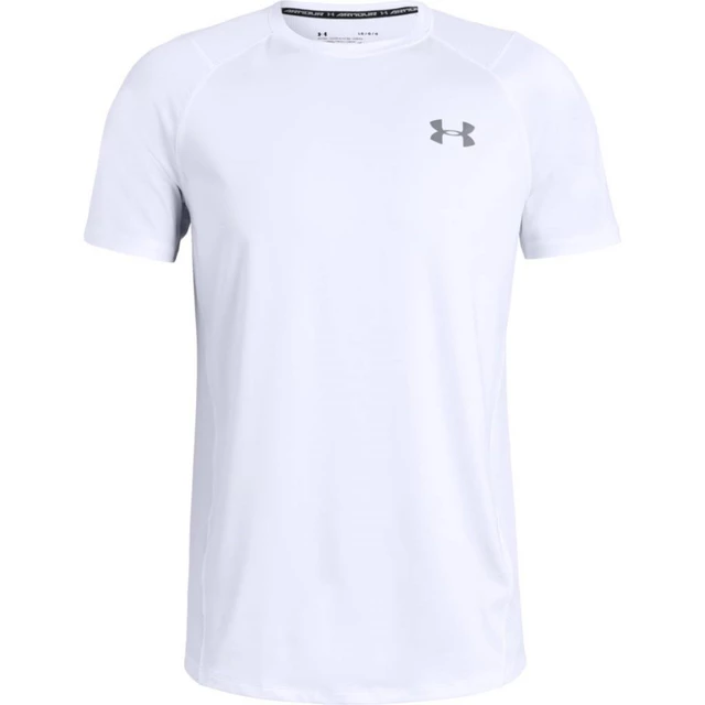 Men’s T-Shirt Under Armour Raid 2.0 SS Left Chest - Moroccan Blue - White/Steel