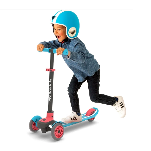 Children’s Three-Wheel Scooter Chillafish Scotti - Blue