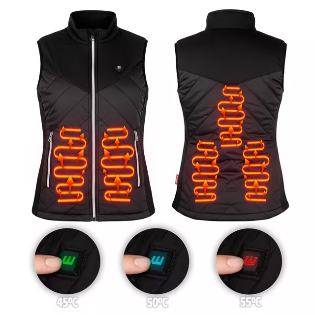 Women’s Heated Vest inSPORTline WARMher