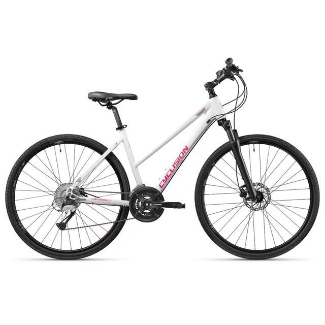 Women's Cross Bike Cyclision Zodya 3 MK-II 28" - Snowberry