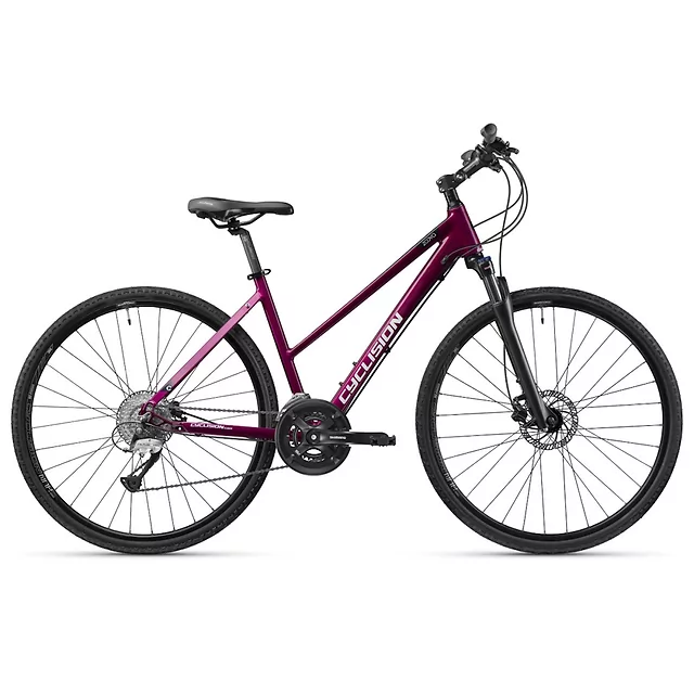 Women's Cross Bike Cyclision Zodya 3 MK-II 28" - Dark Orchid