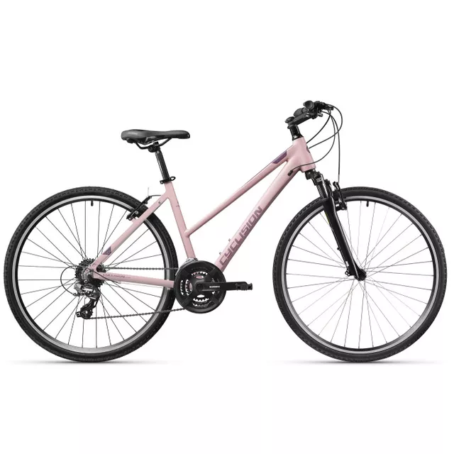 Women’s Cross Bike Cyclision Zodya 5 MK-II 28” - Cold Mint - Vintage Pink