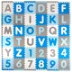 Foam Puzzle Mat inSPORTline Abecino 30 x 30 x 1 cm, 36 Pieces
