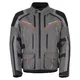 Touring Motorcycle Jacket W-TEC Smackton - Grey Orange