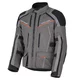 Touring Motorcycle Jacket W-TEC Smackton - Grey Orange