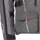 Touring Motorcycle Jacket W-TEC Smackton - Grey Orange