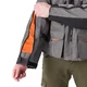 Touring Motorcycle Jacket W-TEC Smackton - Grey Orange