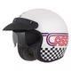 Motorcycle Helmet Cassida Oxygen Rondo 2.0 Pearl White/Red/Blue/Black